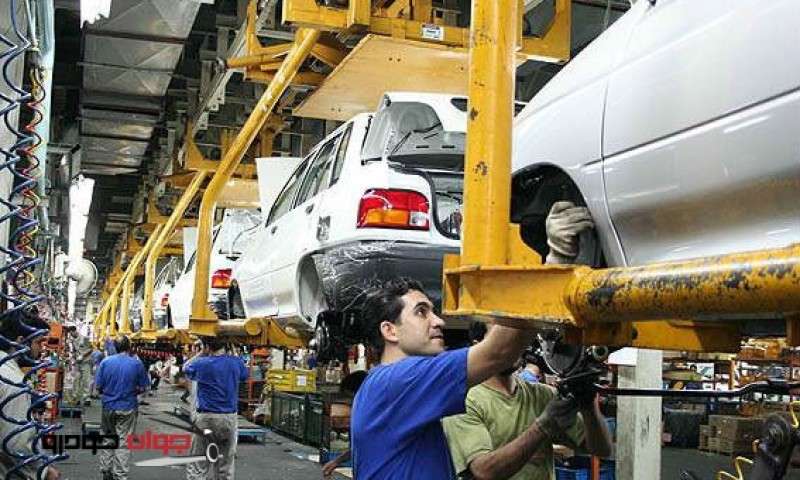 افزایش تولید خودرو های ایرانی