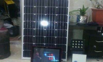 سیستم  پرتابل خورشیدی تولید برق ساخت ایران + عکس